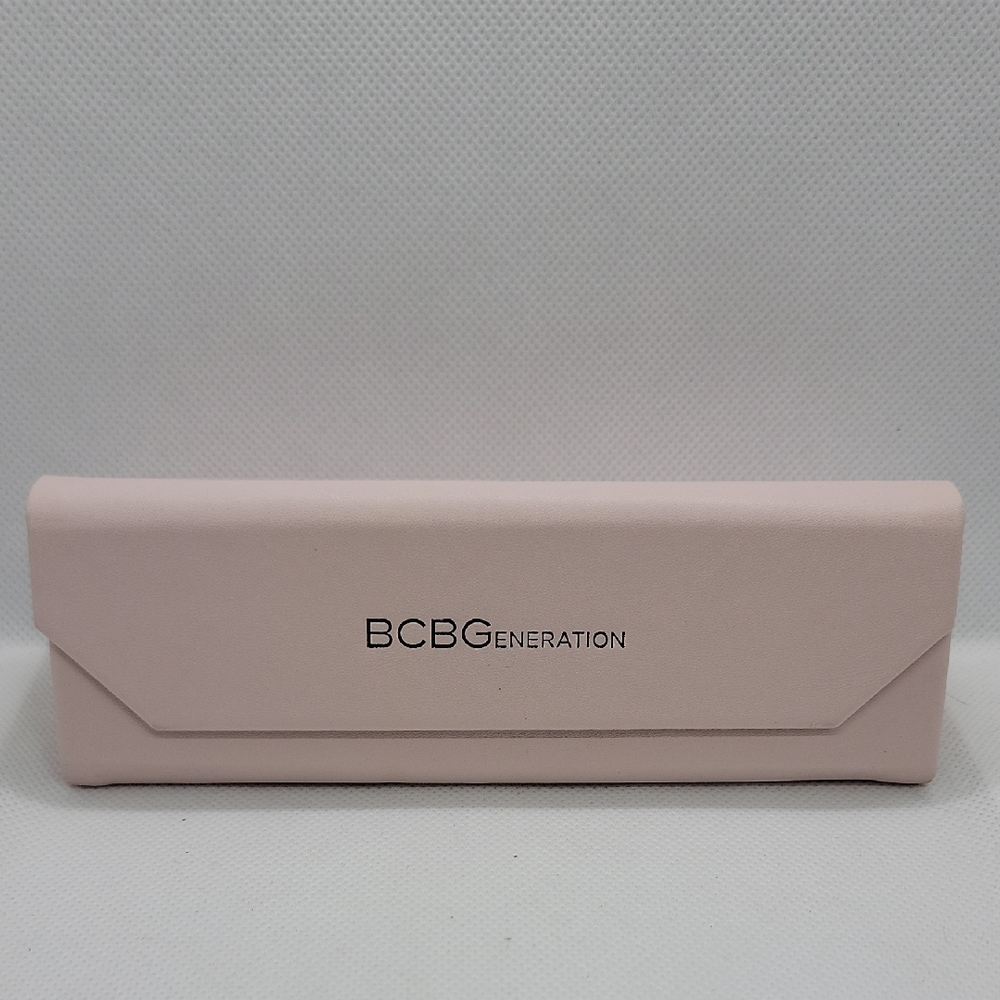 BCB Generation Light Pink Triangular Folding Eyeglass Case Only, No glasses